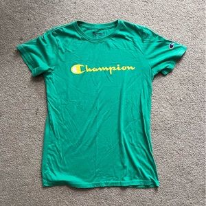 Green champion tee